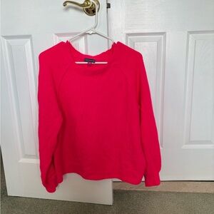 Vince Camuto Neon Pink Crewneck Sweater